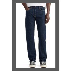 NWT: Levi's Mens 513 Slim Straight Jeans, Dark Denim, 32x32